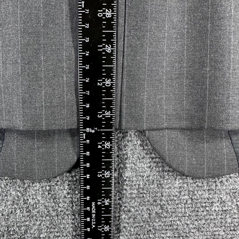 Brooks Brothers Blazer Mens 44 Regular Grey Pinstripe 346 Wool Stretch Coat - Picture 16 of 16